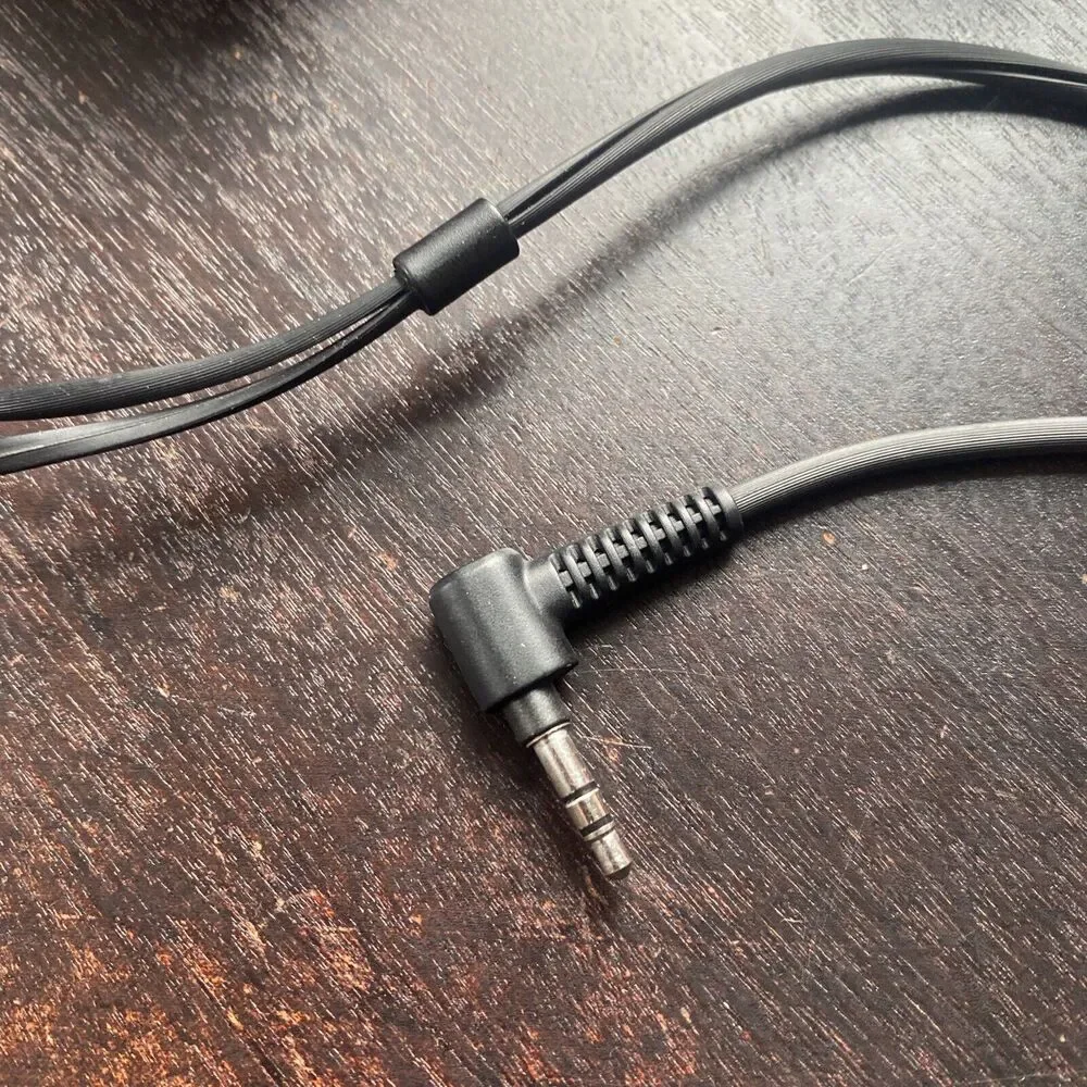 Sony Foldable Headphones MDR-ZX110 Over Ear Adjustable Black Wired Tested & Work